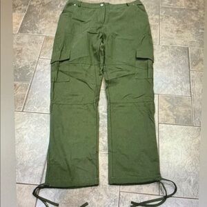 Olive Green Cargo Pants